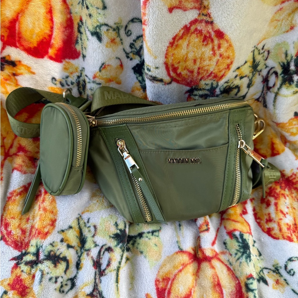 Olive Green Crossbody Bag